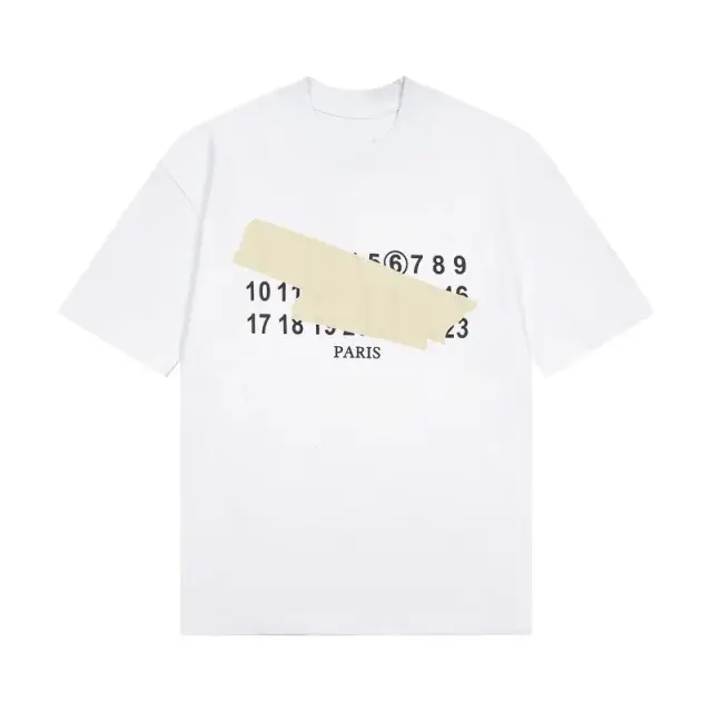MM6 Maison Margiela Numeric Tape T-Shirt White
