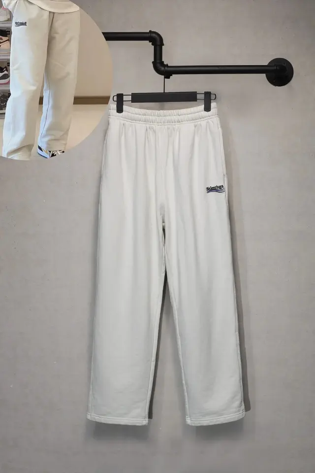 Balenciaga Political Campaign Sweatpants Off-White