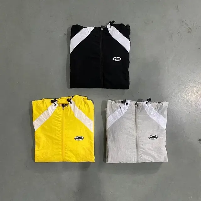 Corteiz Windbreaker Jacket Black