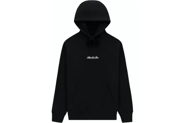 Aime Leon Dore Script Logo Hoodie Black