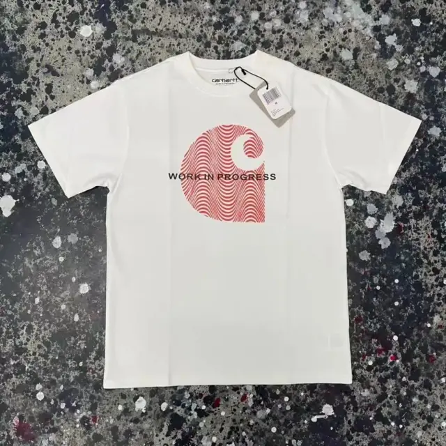 Carhartt WIP T-Shirt White / Red Graphic
