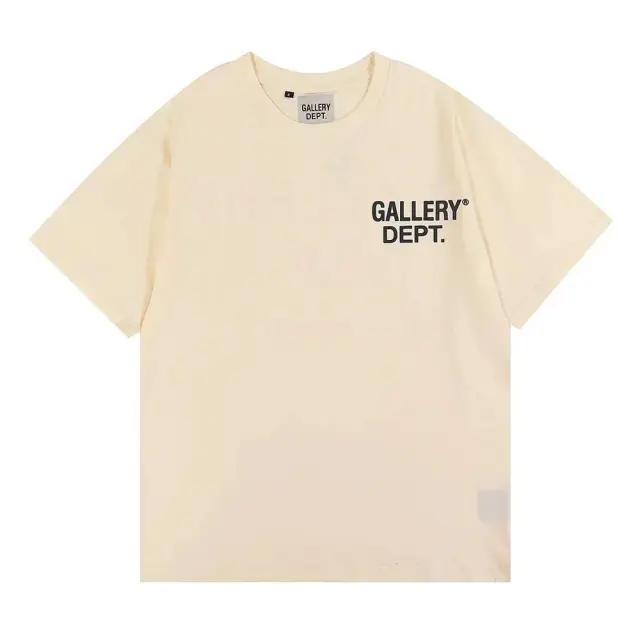 Gallery Dept. Logo T-Shirt Cream