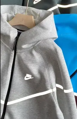 Nike Sportswear Tech Fleece Reflective Details Hoodie 'Light Grey'