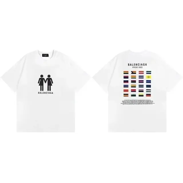 Balenciaga Pride 2022 T-Shirt White