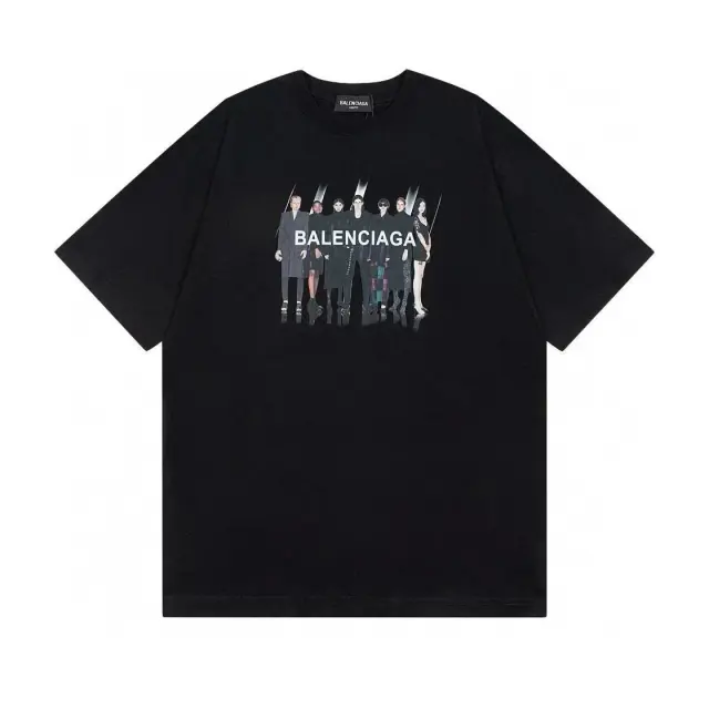Balenciaga Models T-Shirt Black