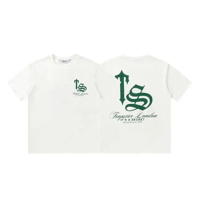 Trapstar TS Spring Summer 2023 T-Shirt White Green