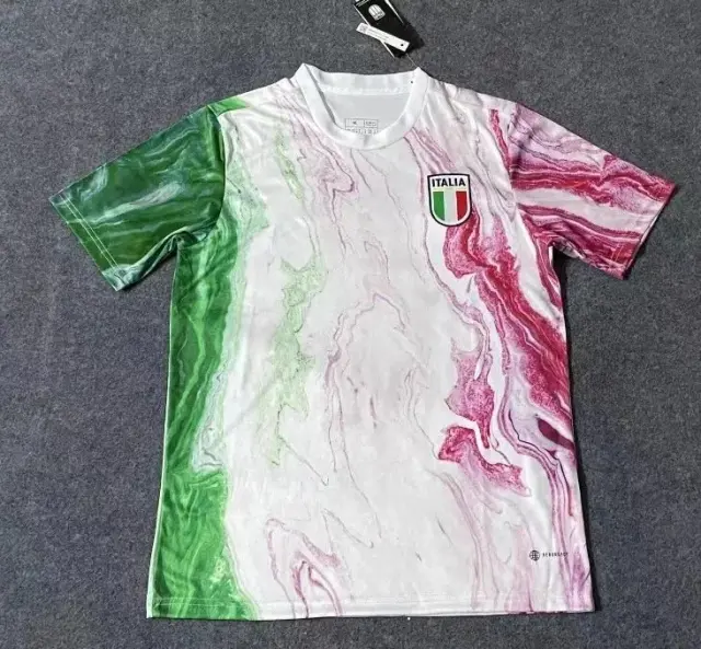 adidas Italy Pre-Match Jersey White / Green / Red