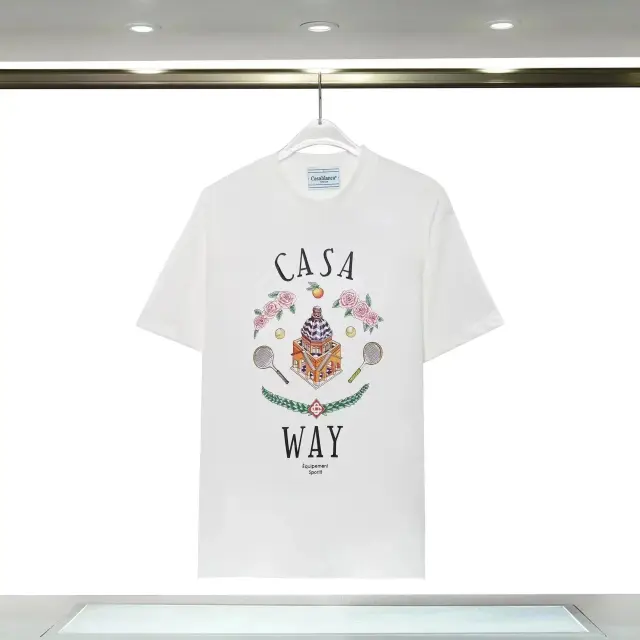 Casablanca Casa Way Graphic T-Shirt White