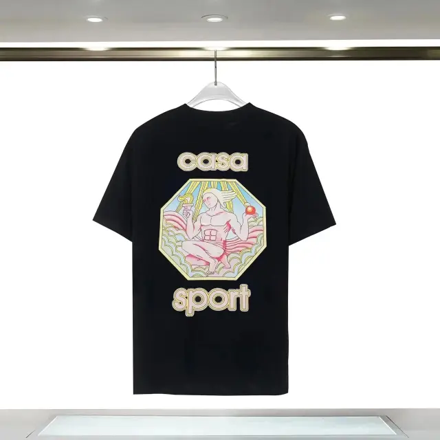 Casablanca Casa Sport Graphic T-Shirt Black