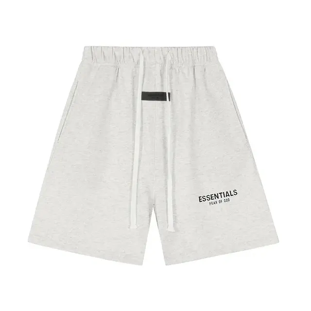 shorts white gray
