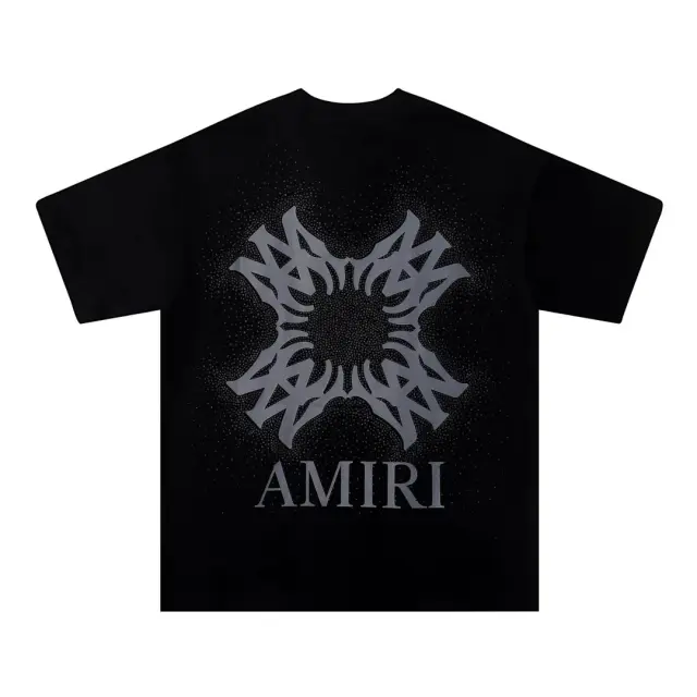 AMIRI Crystal Core Black T-Shirt