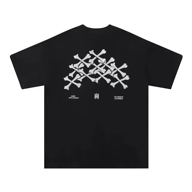 Amiri Arts District Bones T-Shirt Black