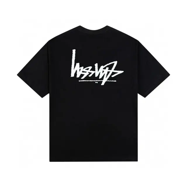 Stussy Graffiti Black Tee