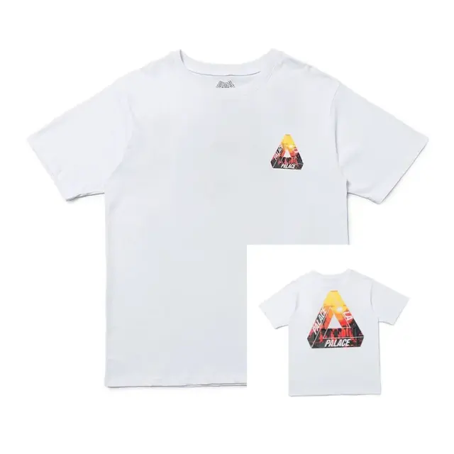 Palace Sunset Tri-Ferg T-Shirt White