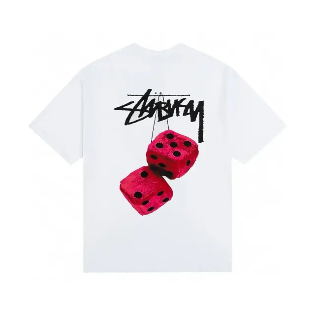Stussy Dice White Tee