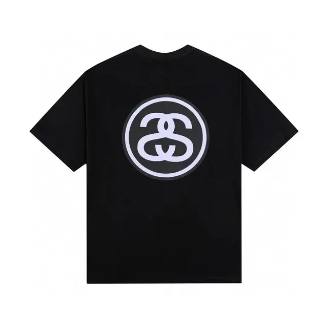 Stussy Stock Lock T-Shirt Black