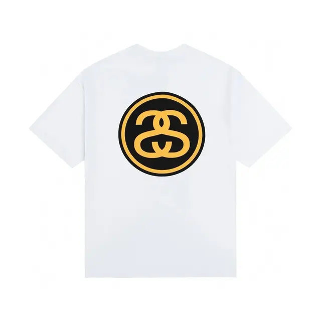 Stussy Stock Lock T-Shirt White
