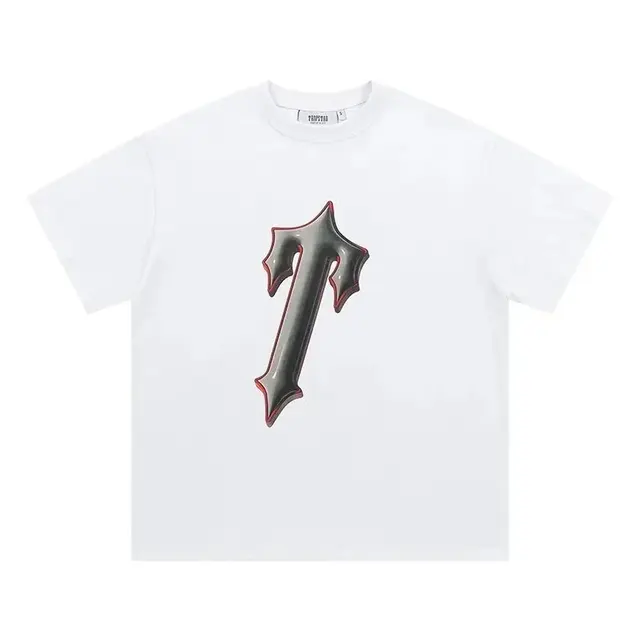 Trapstar T T-Shirt White Red