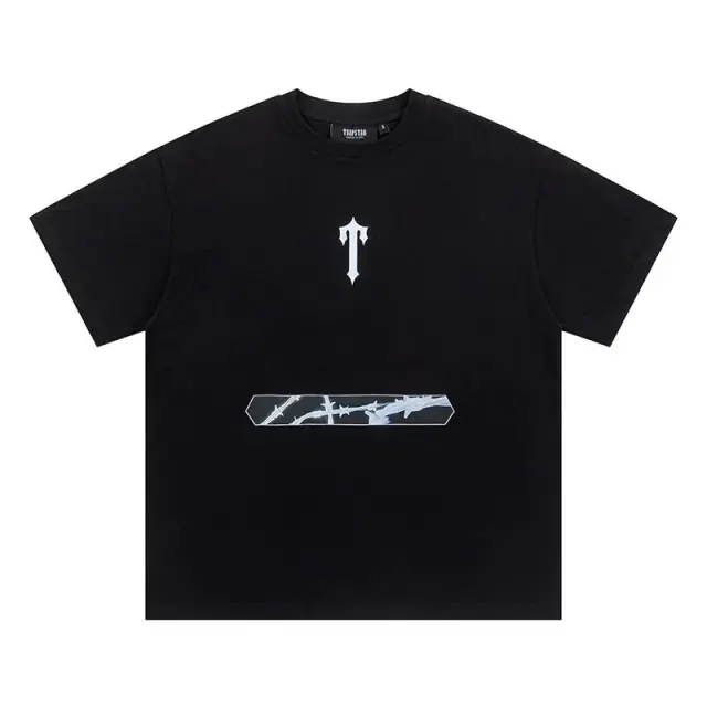 Trapstar Barbed Wire T-Shirt Black