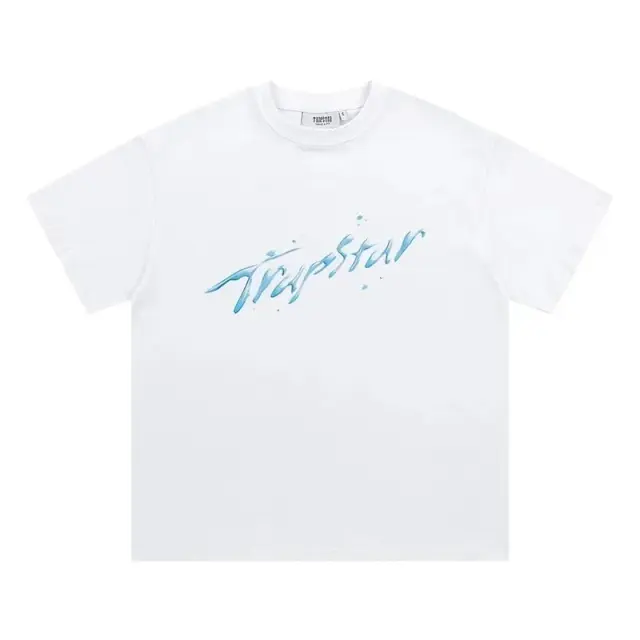 Trapstar Script Logo White Tee