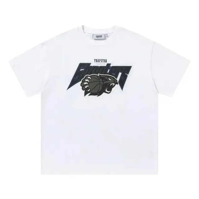 Trapstar Shooters Panther White Tee
