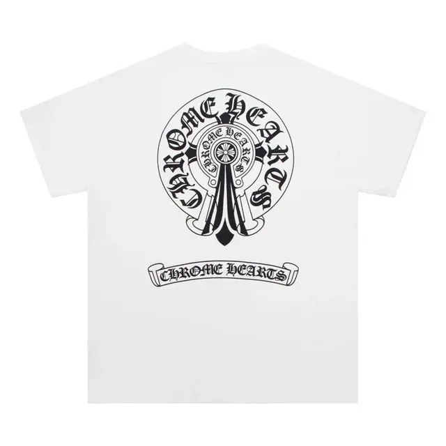 Chrome Hearts Horseshoe Dagger T-Shirt White