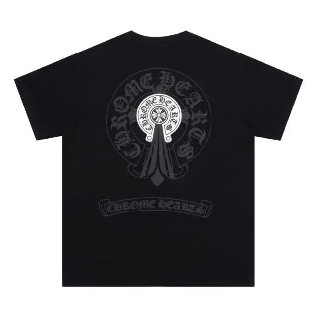 Chrome Hearts Horseshoe Dagger T-Shirt Black