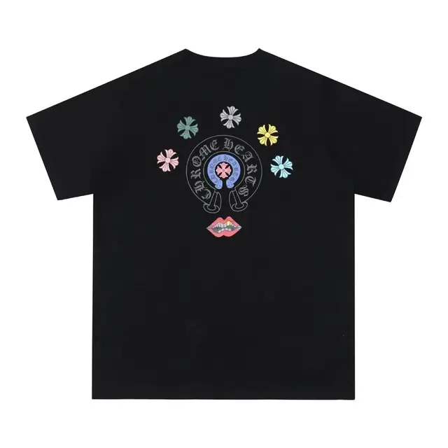Chrome Hearts Horseshoe Multi Cross T-Shirt Black