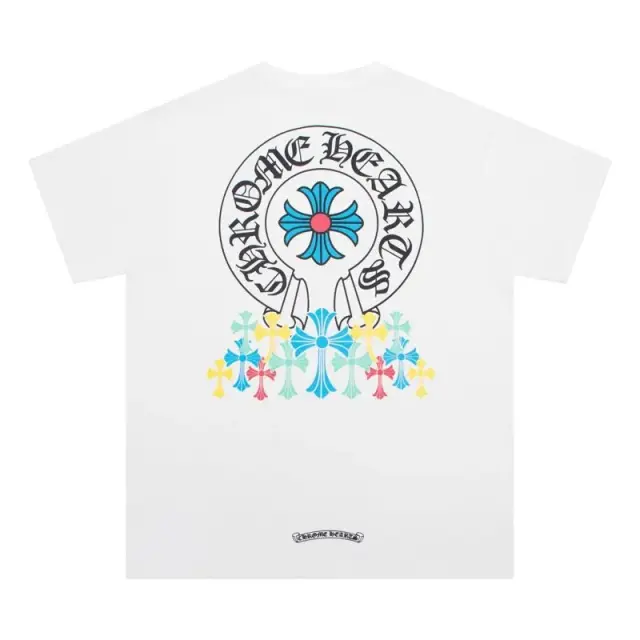Chrome Hearts Horseshoe Cross T-Shirt White
