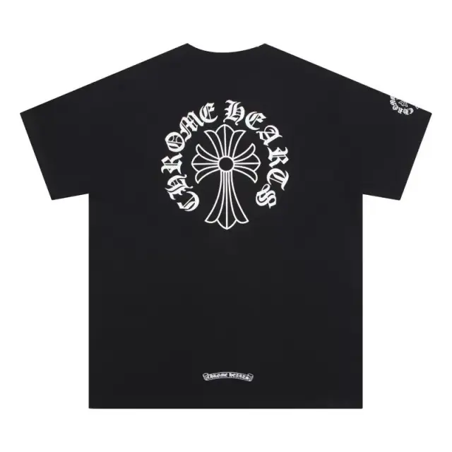 Chrome Hearts Horseshoe Cross T-Shirt 'Black'