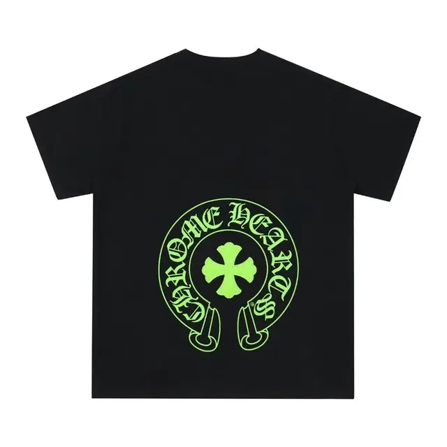 Chrome Hearts Horseshoe T-Shirt Black Green