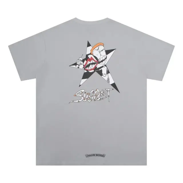 Chrome Hearts x Matty Boy Suggest T-Shirt Grey
