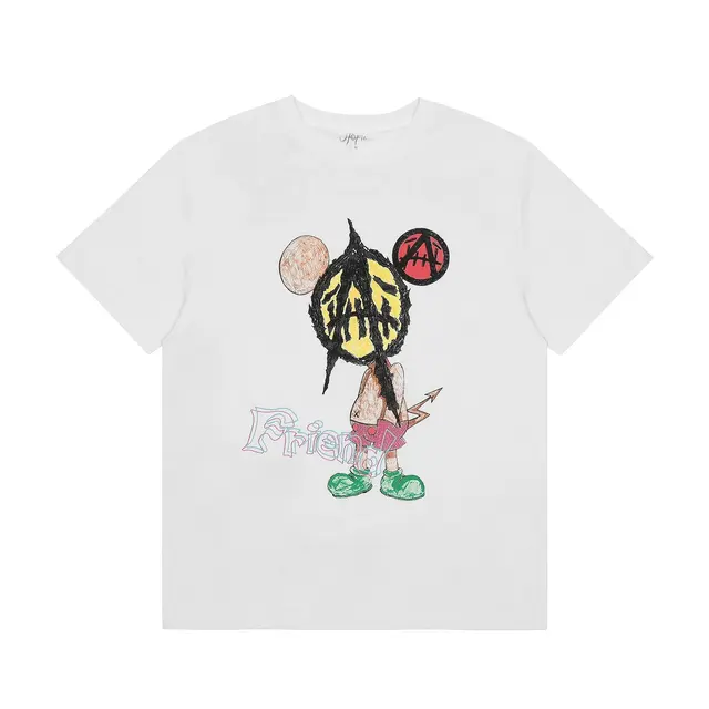 Travis Scott Cactus Jack Friend Graphic T-Shirt White