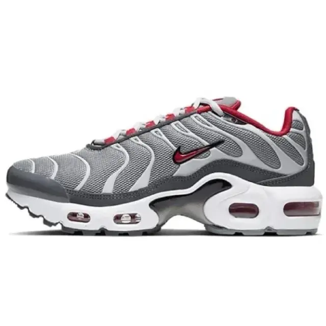 Nike Air Max Plus Particle Grey University Red