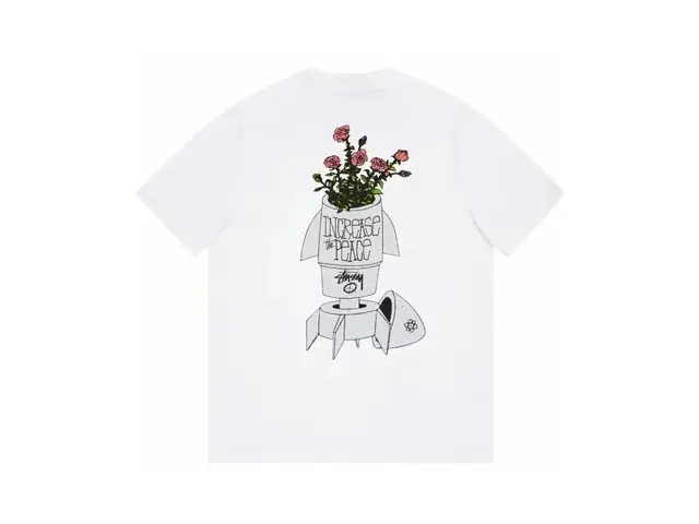Stussy Increase The Peace T-Shirt White