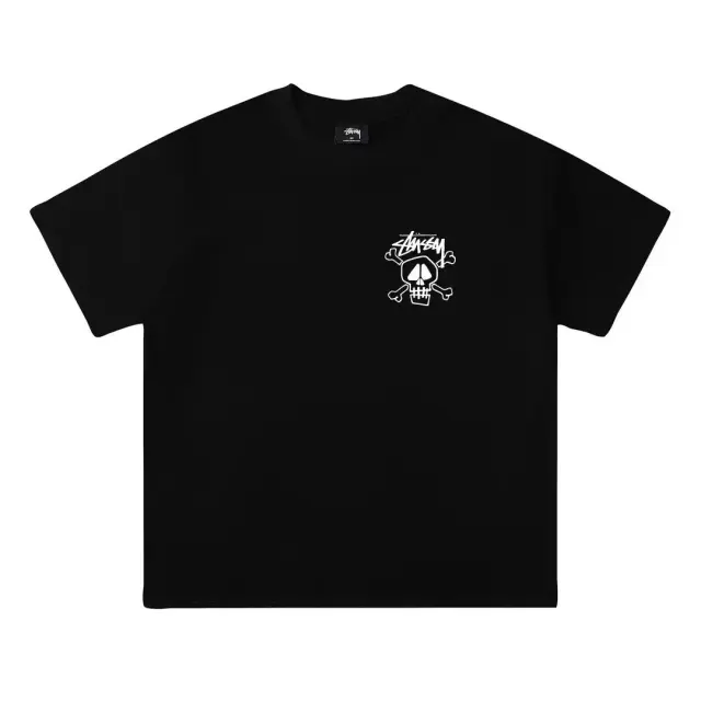 Stussy Skull T-Shirt Black