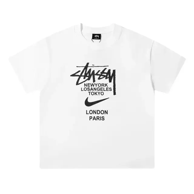 Nike x Stussy World Tour T-Shirt White