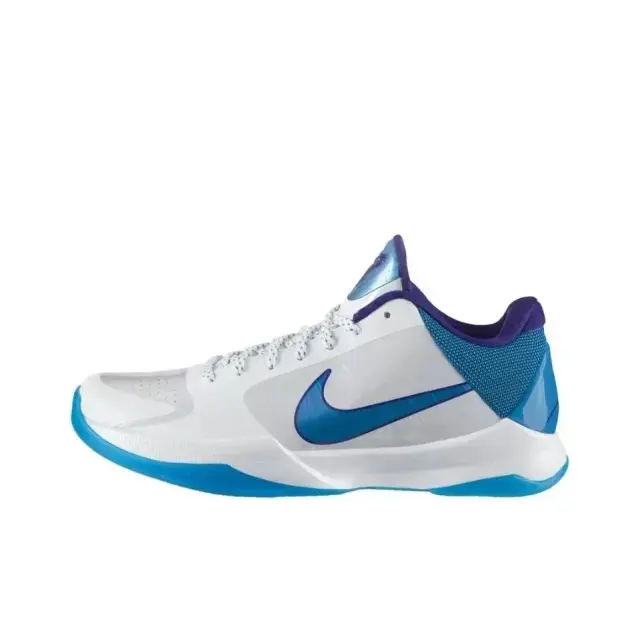 Nike Zoom Kobe 5 White Blue