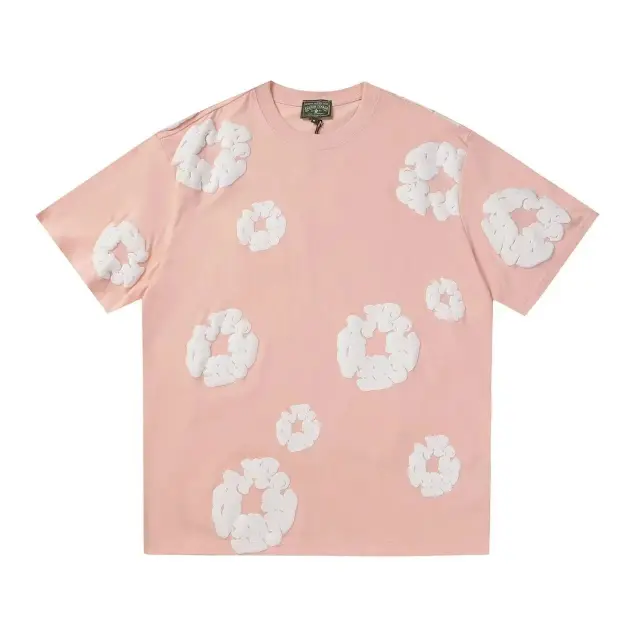 Denim Tears The Cotton Wreath T-Shirt Pink