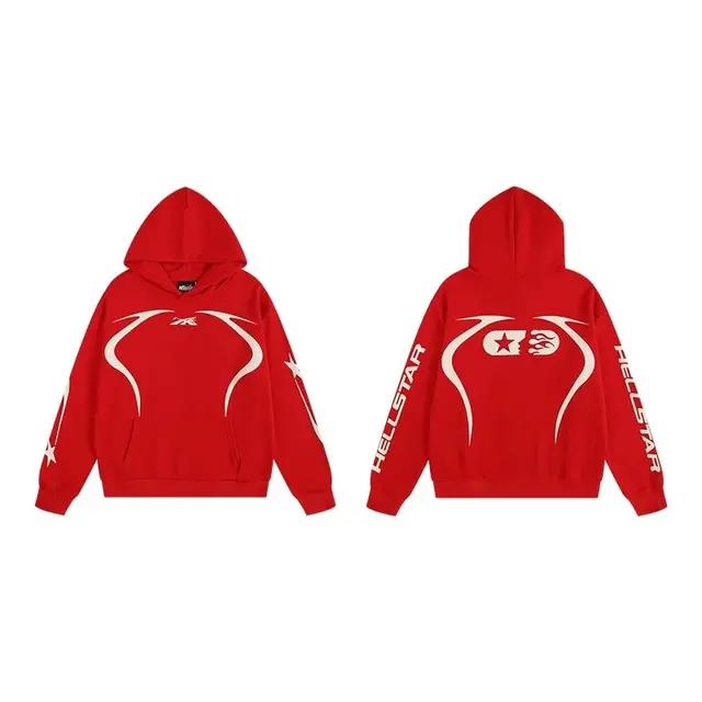 Hellstar Graphic Hoodie Red