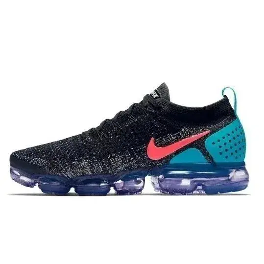 Nike Air VaporMax Flyknit 2 Black Crimson Teal