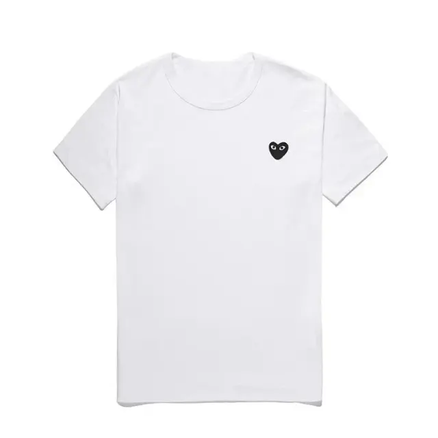 Comme des Garcons PLAY Black Heart T-Shirt White