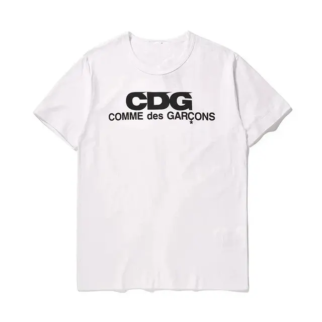 Comme des Garcons Logo T-Shirt White