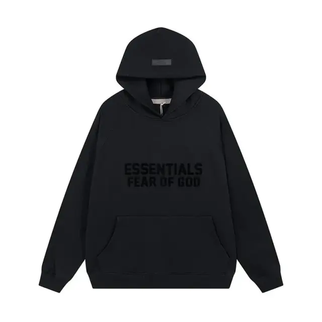 Fear of God Essentials Pullover Hoodie Black