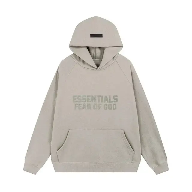Fear of God Essentials Hoodie Light Oatmeal