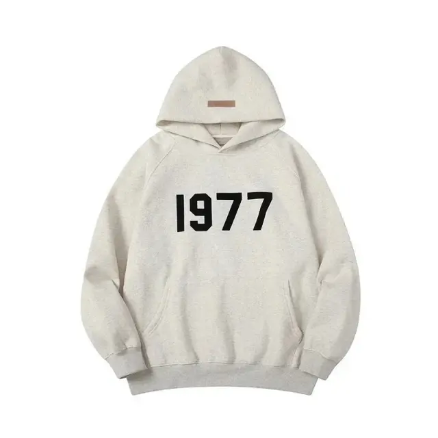 Fear of God Essentials 1977 Hoodie Light Oatmeal