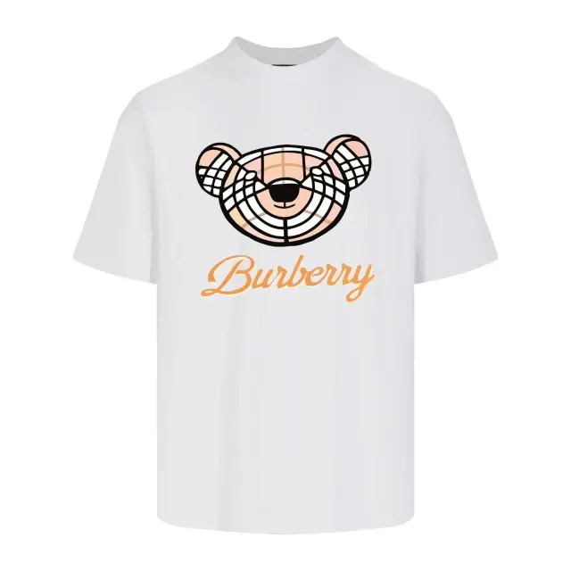 Burberry Bear Print T-Shirt White