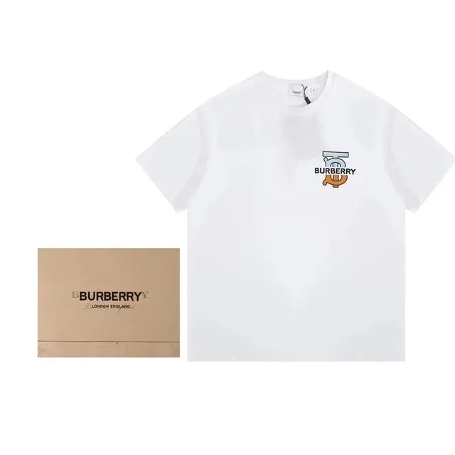 Burberry TB Monogram T-Shirt White