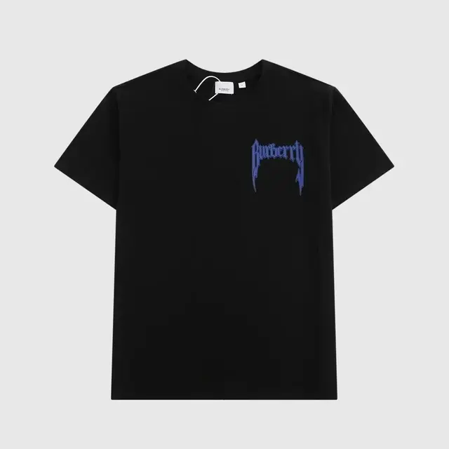 Burberry Gothic Script T-Shirt Black