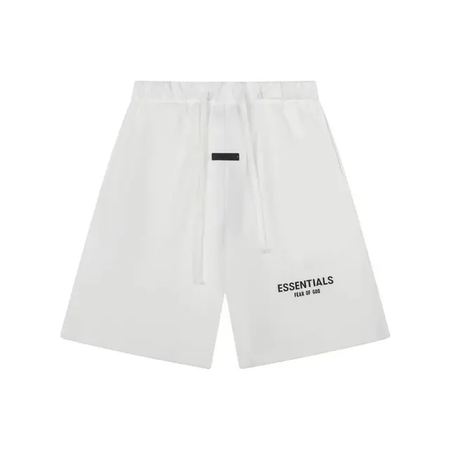 Fear of God Essentials Sweat Shorts White